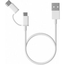 Xiaomi Универсальный кабель USB-MicroUSB/USB C Xiaomi SJX01ZM Белый