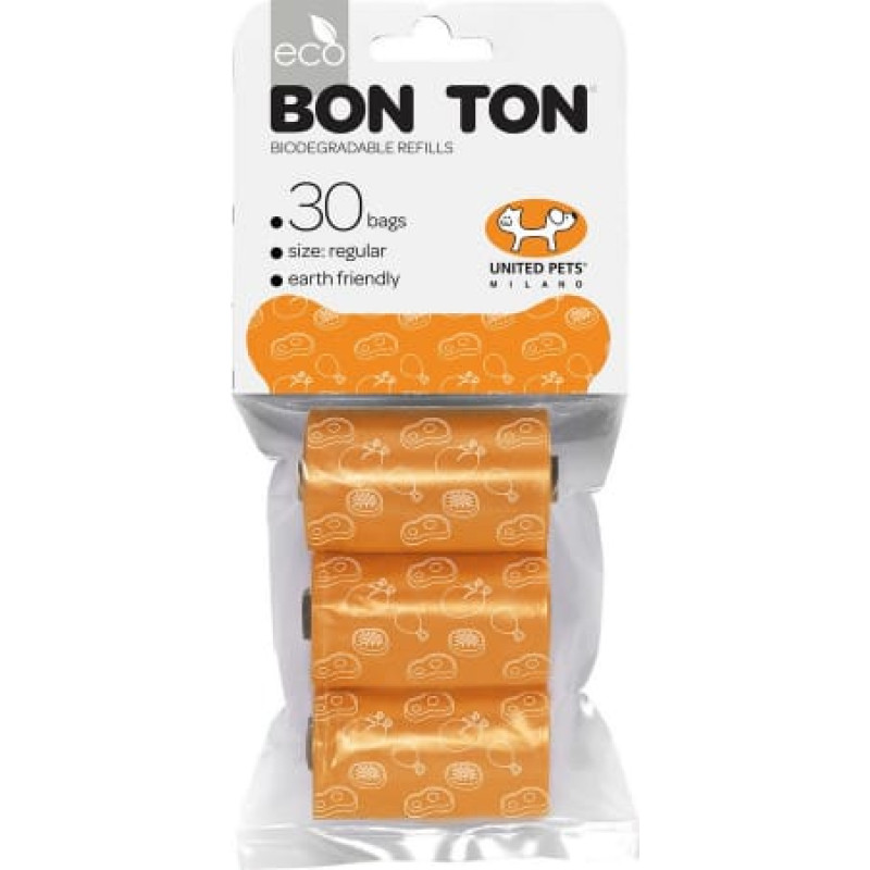 United Pets Гигиенические пакеты United Pets Bon Ton Regular Пёс Оранжевый (3 x 10 uds)