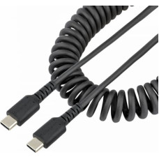 Startech Kabelis USB C Startech R2CCC-50C-USB-CABLE Melns 50 cm