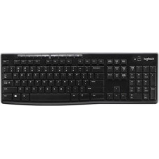 Logitech Bezvadu Klaviatūra Logitech Melns AZERTY