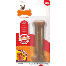 Nylabone Košļājamā rotaļlieta suņiem Nylabone Dura Chew Bacon Neilons XS izmērs