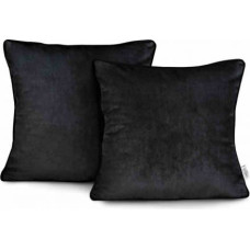 Ameliahome CUS/AH/VELVET/BLACK/PIPING/45X45*2