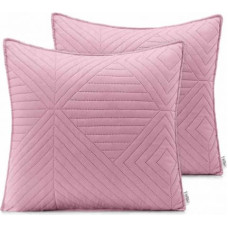 Ameliahome CUS/AH/SOFTA/PALEPINK+PEARLSILVER/45X45*2