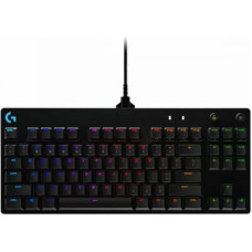 Logitech Klaviatūra Logitech 920-010593 Melns RGB LED