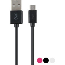 Ksix Универсальный кабель USB-MicroUSB KSIX 1 m