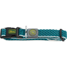 Hunter Suņa kaklasiksna Hunter Vario Basic Vītnes buklets turquoise Tirkīzs S Izmērs (30-43 cm)