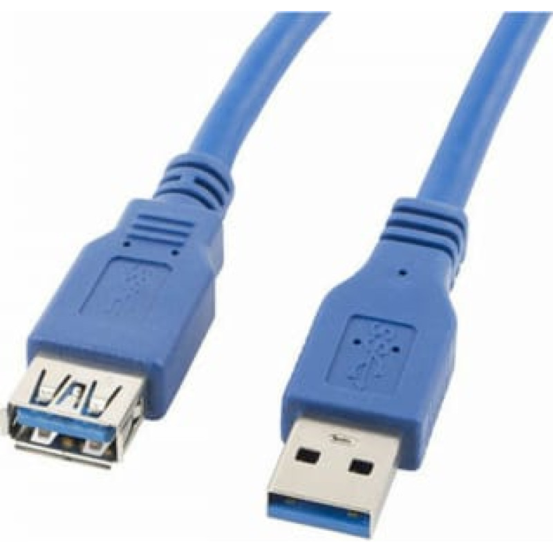 Lanberg USB 3.0 A - USB A kaapeli Lanberg CA-US3E-10CC-0018-B (1,8 m)