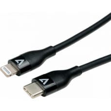 V7 USB-C uz Lightning Kabelis V7 V7USBCLGT-1M         Melns