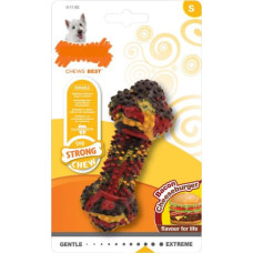Nylabone Košļājamā rotaļlieta suņiem Nylabone Strong Chew Bacon Siers Hamburgers Gumija S Izmērs