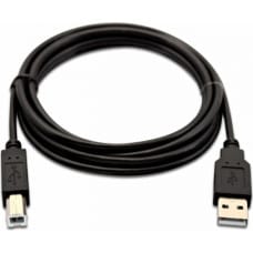 V7 USB A uz USB B Kabelis V7 V7USB2AB-02M-1E      Melns