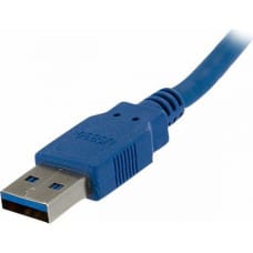 Startech USB Kabelis Startech USB3SEXT1M           USB A Zils