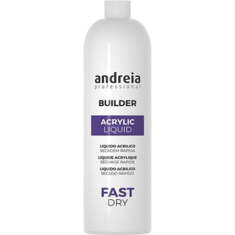 Andreia Nagu apstrāde Professional Builder Acrylic Liquid Fast Dry Andreia (1000 ml)