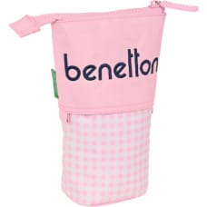 Benetton Вертикальный пенал Benetton Vichy Розовый (8 x 19 x 6 cm)