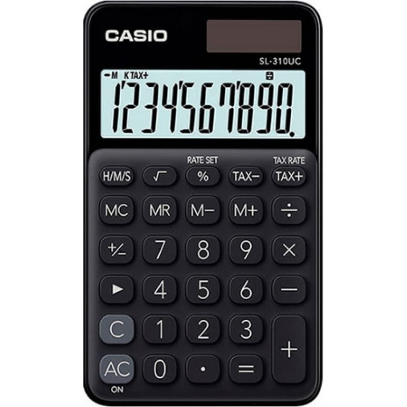 Casio Kalkulators Casio Melna Kabata (0,8 x 7 x 11,8 cm)