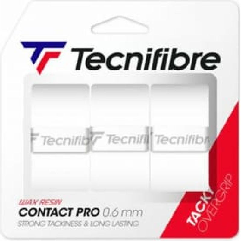 Tecnifibre Tenisa Raketes Rokturis  Pro Contact Tecnifibre 52ATPCONWH Balts