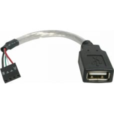 Startech USB Kabelis Startech USBMBADAPT           USB A Pelēks