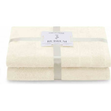 Ameliahome TOWEL/AH/RUBRUM/CREAM/SET50x90+70x130