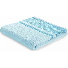 Ameliahome TOWEL/AH/VOLIE/BABYBLUE/50x90