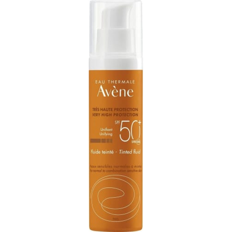 Avène Tonējošs Līdzeklis Aizsardzībai pret Sauli Avene Tinted Fluid SPF50+ (50 ml)