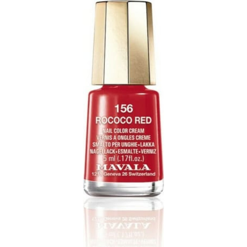 Mavala Nagu laka Nail Color Cream Mavala 156-rococo red (5 ml)