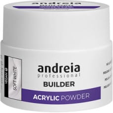 Andreia Nagu apstrāde Professional Builder Acrylic Powder Polvos Andreia Balts (35 g)