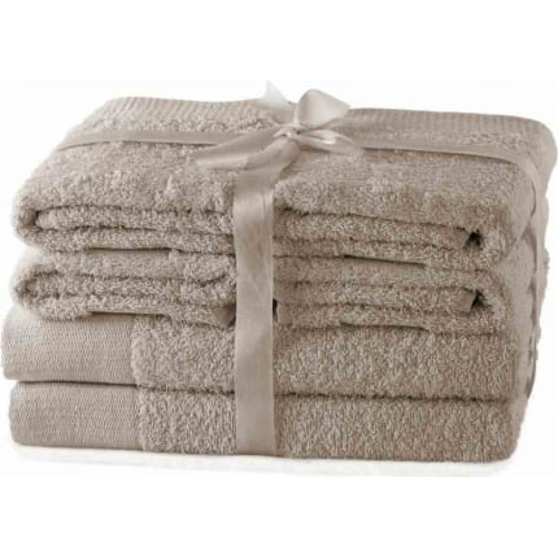 Ameliahome TOWEL/AH/AMARI/BEI/SET2*70x140+4*50x100