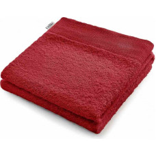 Ameliahome TOWEL/AH/AMARI/D.RED/50x100