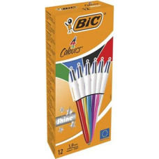 BIC Lodīšu Pildspalvu Komplekts Bic Shine Silver 12 Daudzums 1 gb.