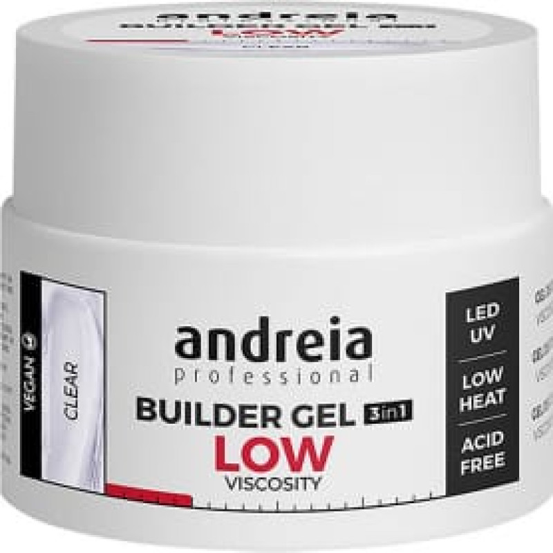 Andreia Nagu gels Builder Low Viscosity Andreia Gaismas signāls (44 g)