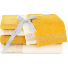 Ameliahome TOWEL/AH/ALLIUM/MUS+CR/SET2*30x50+2*50x90+2*70x130