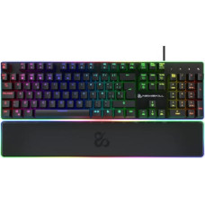 Newskill Spēļu Klaviatūra Newskill Gungnyr Pro Spāņu Qwerty Melns LED RGB