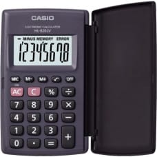 Casio Калькулятор Casio HL-820LV-BK Серый Смола (10 x 6 cm)
