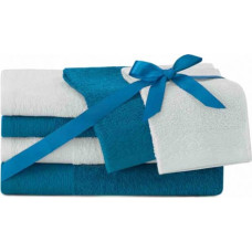 Ameliahome TOWEL/AH/FLOS/SI+MA/SET2*30x50+2*50x90+2*70x130