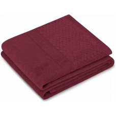 Ameliahome TOWEL/AH/RUBRUM/D.RED/70x130