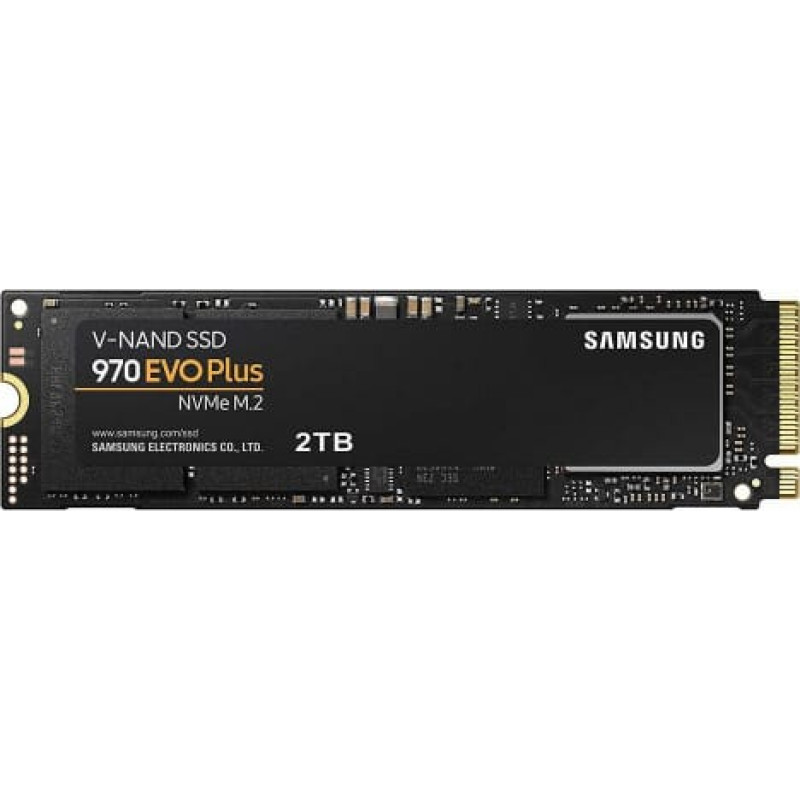 Samsung Cietais Disks Samsung 970 EVO Plus 2 TB SSD 3300 - 3500 MB/s