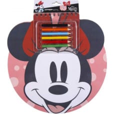 Minnie Mouse Kancelejas Komplekts Minnie Mouse Piezīmju klade (30 x 30 x 1 cm)