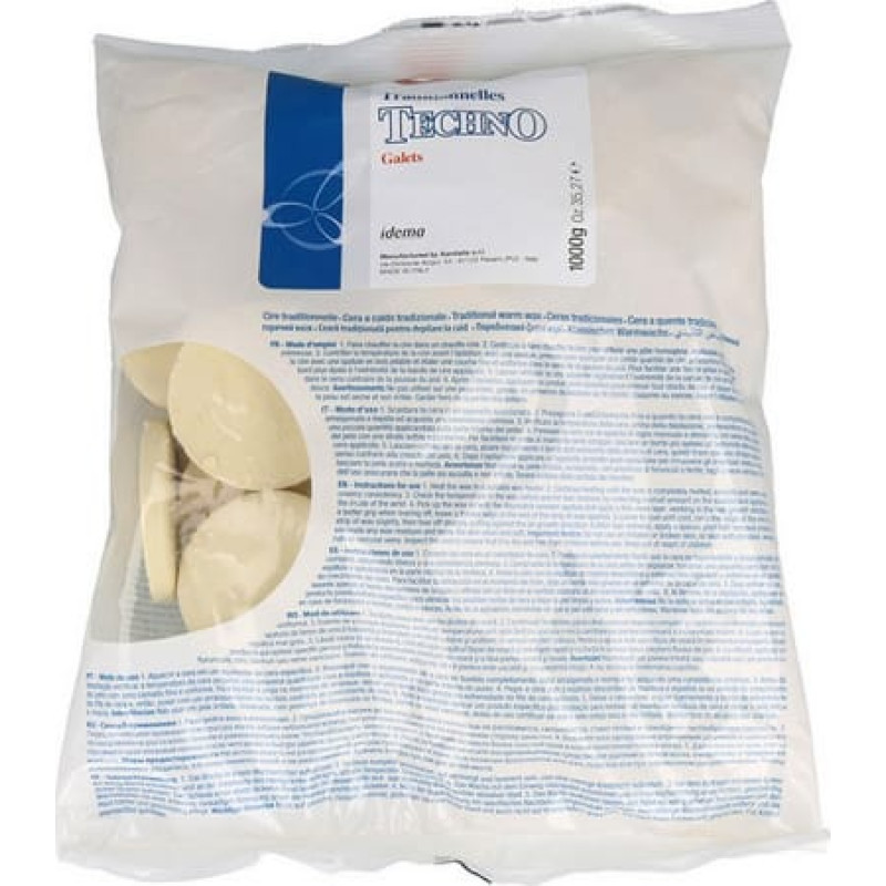 Idema Vasks Ķermeņa Liekā Apmatojuma Depilācijai Idema Diski Balta (1 Kg)