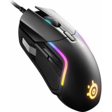 Steelseries Pele SteelSeries Rival 5 Melns Spēles LED Gaismas Ar kabeli