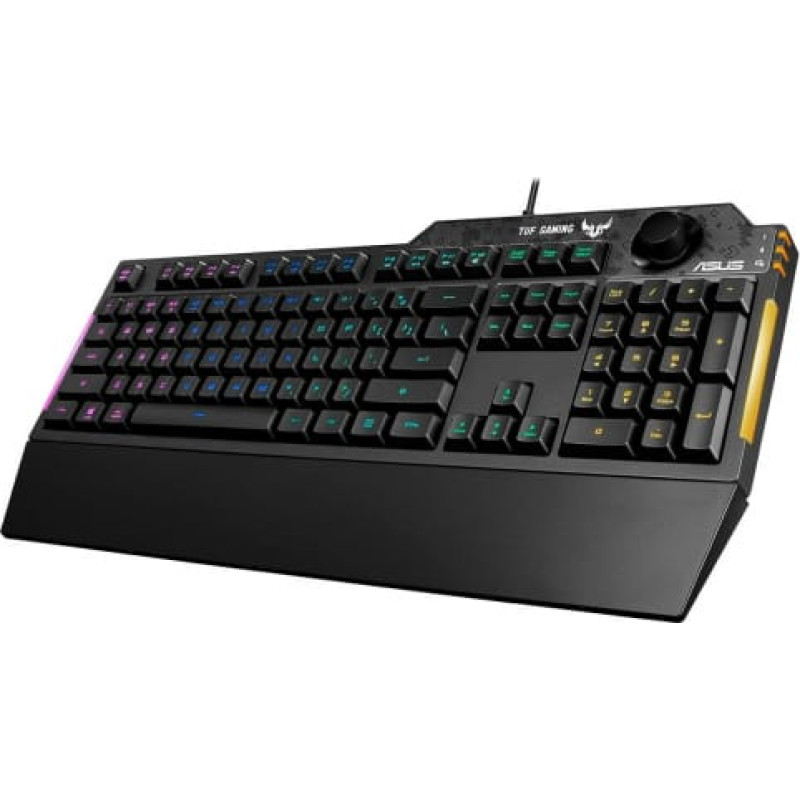 Asus Spēļu Klaviatūra Asus TUF Gaming K1 Spāņu Qwerty