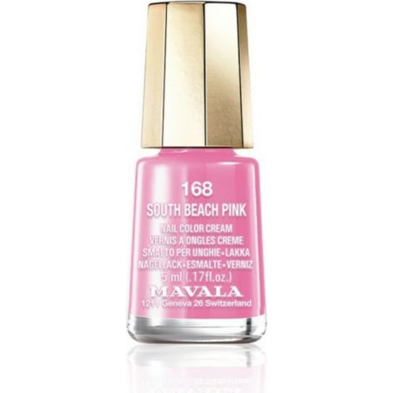 Mavala Nagu laka Nail Color Cream Mavala 168-south beach pink (5 ml)