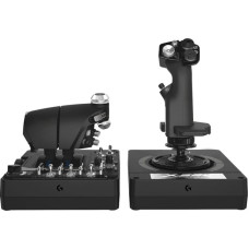 Logitech Joystick Logitech Flight X56 Rhino Flight sim Чёрный