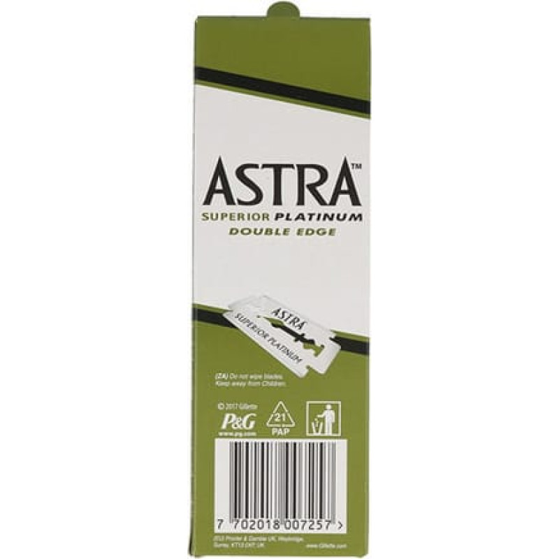 Astra Skuvekļi Astra Superior Platinum (100 uds)