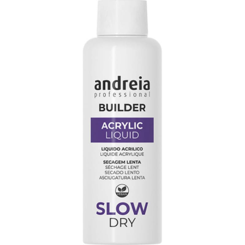 Andreia Nagu apstrāde Professional Builder Acrylic Liquid Slow Dry Andreia (100 ml) (100 ml)