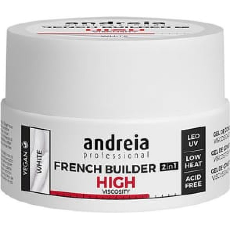 Andreia Nagu gels French Builder High Viscosity Andreia Balts (22 g)