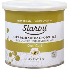 Starpil Воск для депиляции волос на теле Starpil Позолоченный (500 ml)