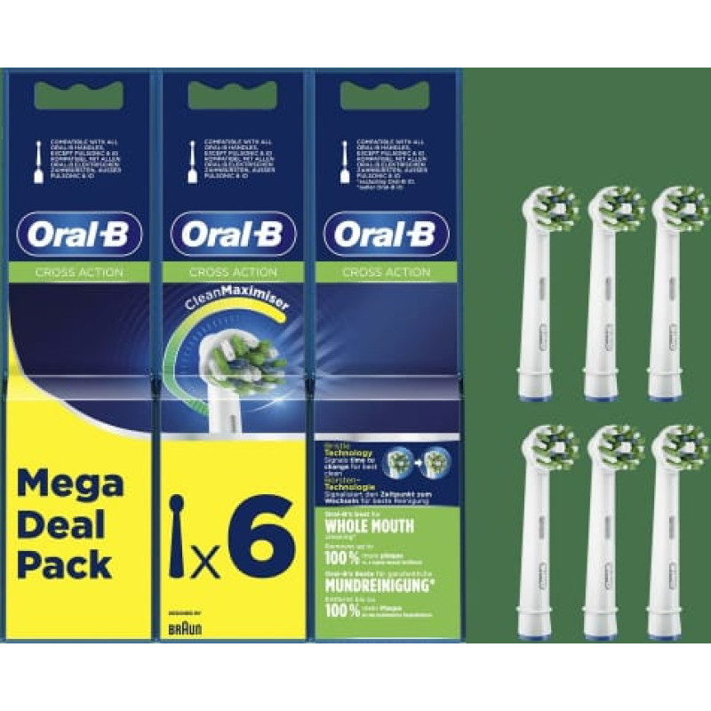 Oral-B Rezerves Sukas Elektriskajai Zobu Sukai Oral-B EB50 CROSS ACTION