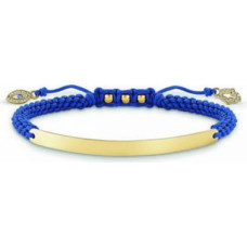 Thomas Sabo Женские браслеты Thomas Sabo LBA0067-899-1 Синий Серебряный Позолоченный (21 cm)