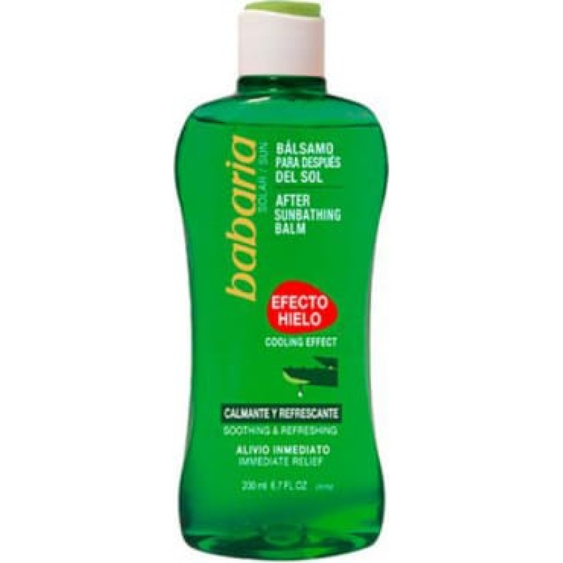 Babaria Atvēsinoša ziede pēc sauļošanās Aloe Vera Babaria (200 ml) (200 ml) (Unisekss)