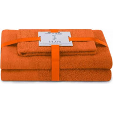 Ameliahome TOWEL/AH/FLOS/GING/SET30x50+50x90+70x130