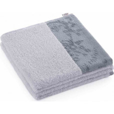 Ameliahome TOWEL/AH/CREA/L.GREY/70x140